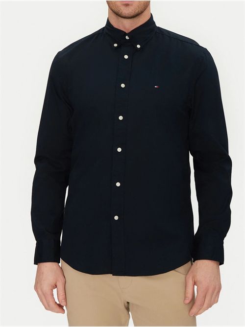 Camicia diritta con bottoni TOMMY HILFIGER | MW0MW39988/DW5